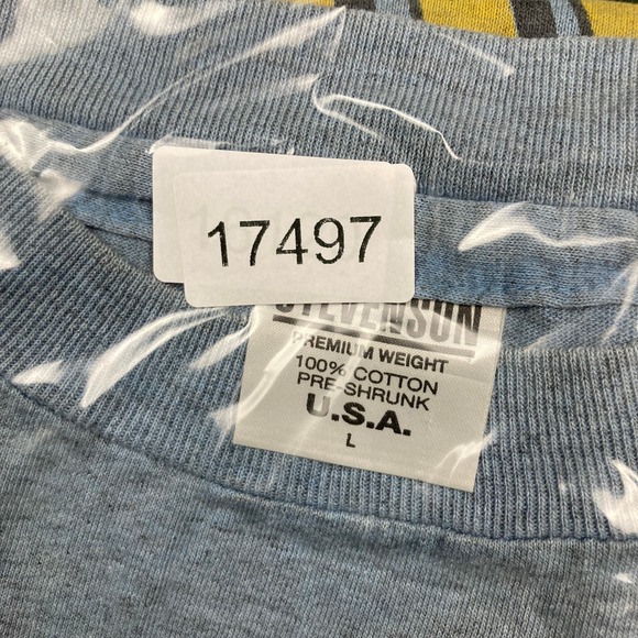 Vintage The Flintstones Wilma Shirt Mens L Blue 1993 Cartoon Promo 90s USA Tee - Picture 10 of 10